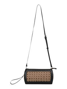 Ilse Jacobsen BRAID04 Umhängetasche Damen Mocca Black