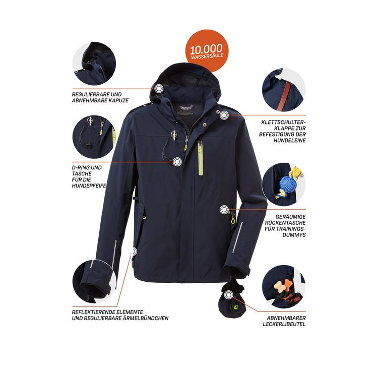 KILLTEC KILLTEC KOS 149 Funktionsjacke Herren - Marine - 3 | SportScheck