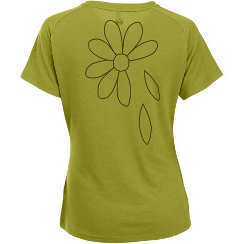 Rückansicht von Maul Sport Ridnaun fresh T-Shirt Damen Gelb7050