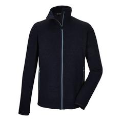 KILLTEC Strickfleecejacke KOS 328 MN FLX JCKT Fleecejacke Herren Blau3044