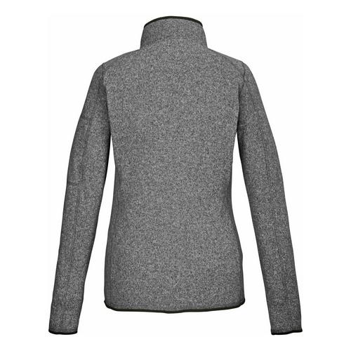 Rückansicht von KILLTEC KOW 111 WMN KNT FLC JCKT Fleecejacke Damen Grau0613