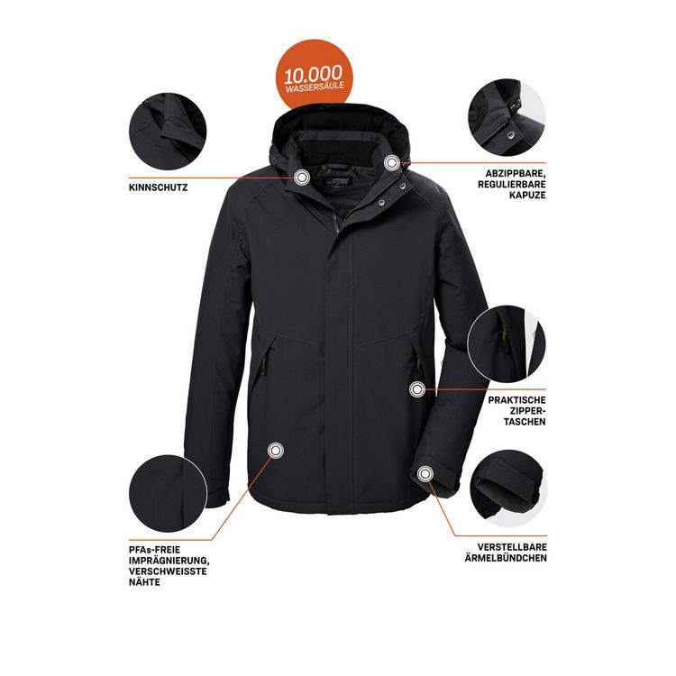 KILLTEC KILLTEC KOW 4 MN JCKT Funktionsjacke Herren - Grau0624 - 3 | SportScheck