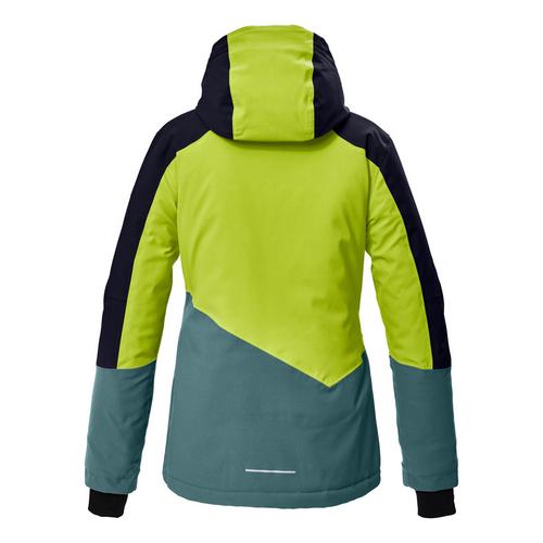 Rückansicht von KILLTEC KSW 405 GRLSJCKT Skijacke Kinder Grün2068