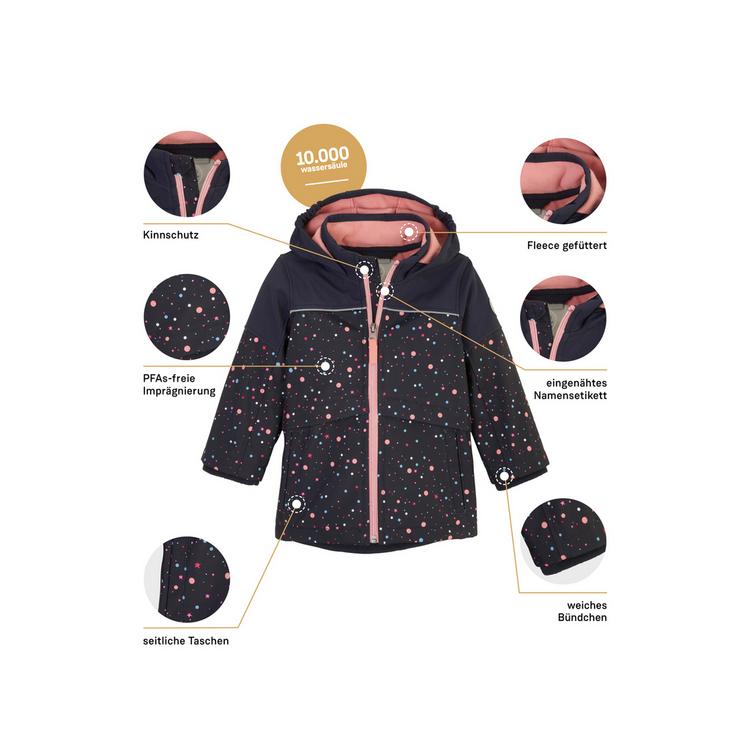 first instinct by killtec first instinct by killtec FIOW 18 MNS SFTSHLL JCKT Softshelljacke Kinder - Blau3044 - 4 | SportScheck