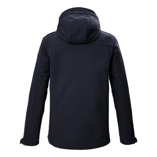 Rückansicht von G.I.G.A. DX by killtec GW 29 MN SFTSHLL JCKT Funktionsjacke Herren Blau3068