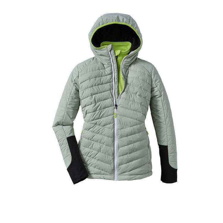 KILLTEC KILLTEC KSW 101 WMN FLC SHRT Langarmshirt Damen - Gr&uuml;n2038 - 1 | SportScheck