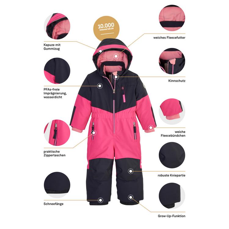 first instinct by killtec first instinct by killtec FISW 36 MNS ONPC Skijacke Kinder - Pink4710 - 4 | SportScheck