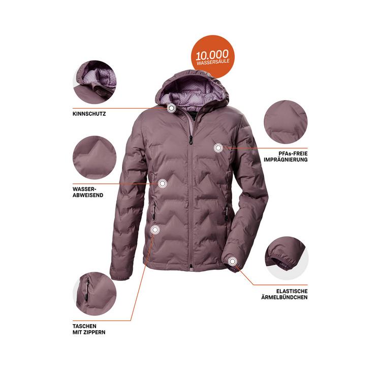 KILLTEC KILLTEC KOW 8 WMN QLTD JCKT Funktionsjacke Damen - Violett3918 - 1 | SportScheck