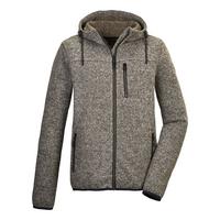 G.I.G.A. DX by killtec GW 54 MN KNTFLC JCKT Fleecejacke Herren - Braun5918