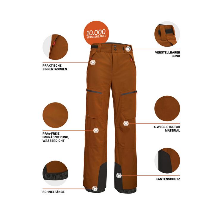 KILLTEC KILLTEC KSW 51 MNPNTS Skihose Herren - Orange5011 - 3 | SportScheck