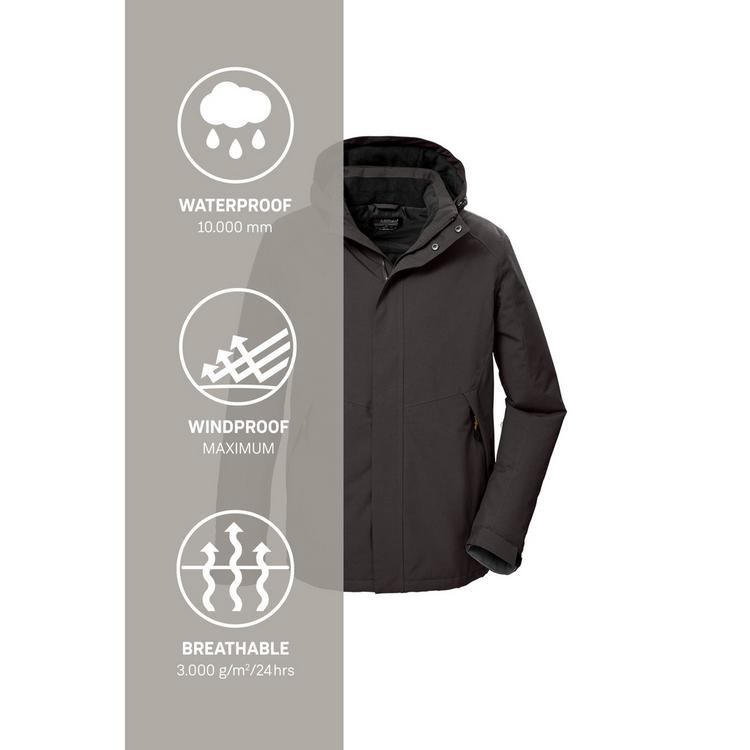 KILLTEC KILLTEC KOW 4 MN JCKT Funktionsjacke Herren - Braun5941 - 4 | SportScheck
