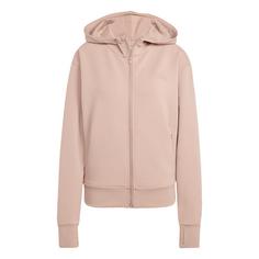 adidas Designed 4 Training Kapuzenjacke Hoodie Damen Chalky Brown