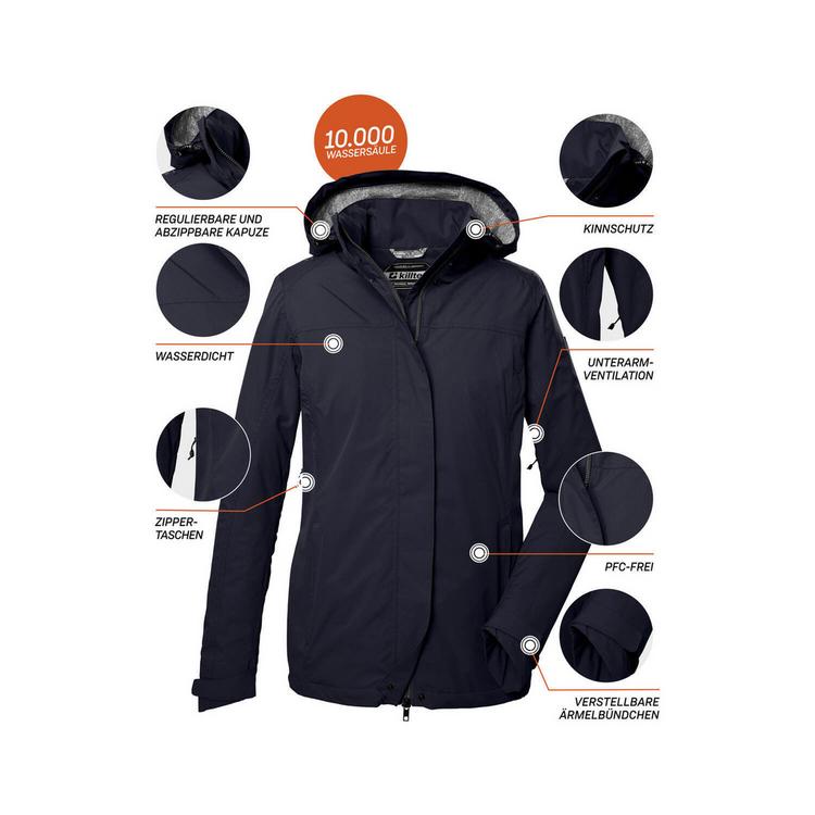 KILLTEC KILLTEC KOS 11 WMN JCKT Softshelljacke Damen - Blau3044 - 3 | SportScheck