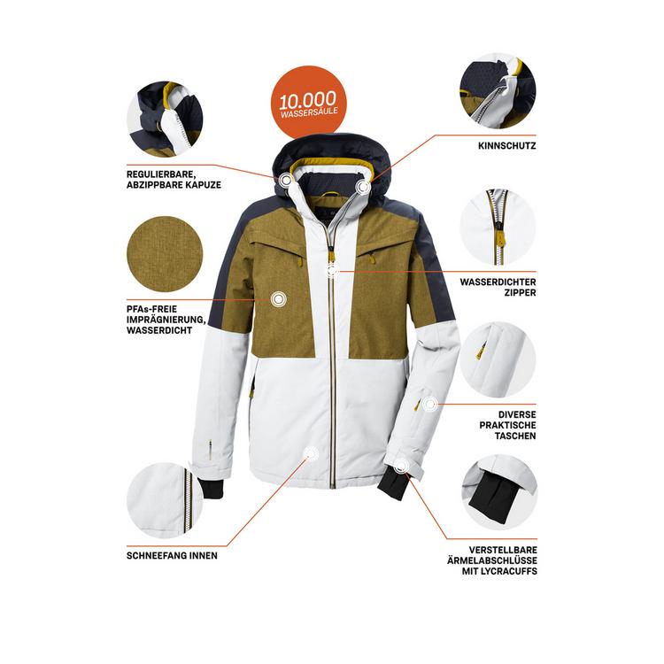 KILLTEC KILLTEC KSW 407 MNJCKT Skijacke Herren - Grau0615 - 3 | SportScheck
