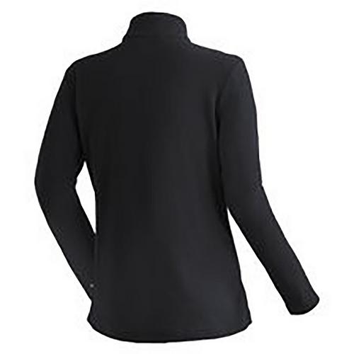 Rückansicht von Maier Sports Denise Fleecejacke Damen Schwarz01100