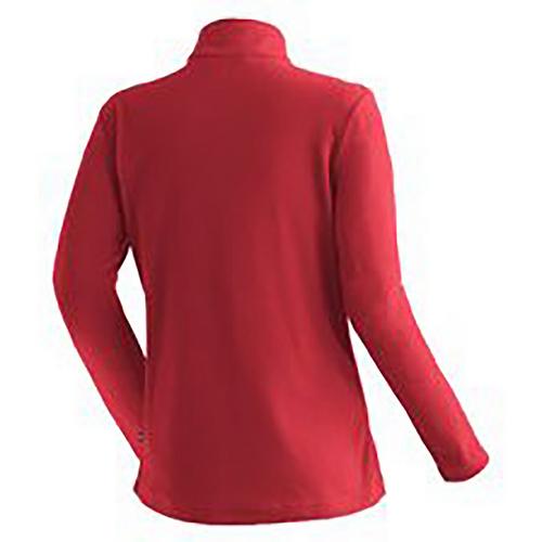 Rückansicht von Maier Sports Denise Fleecejacke Damen Rot4584