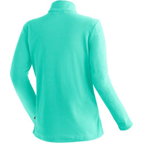Rückansicht von Maier Sports Denise Fleecejacke Damen Hellblau351
