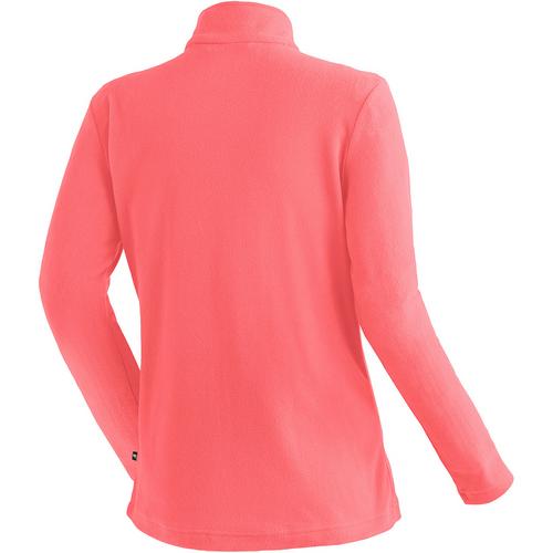 Rückansicht von Maier Sports Denise Fleecejacke Damen Rose404