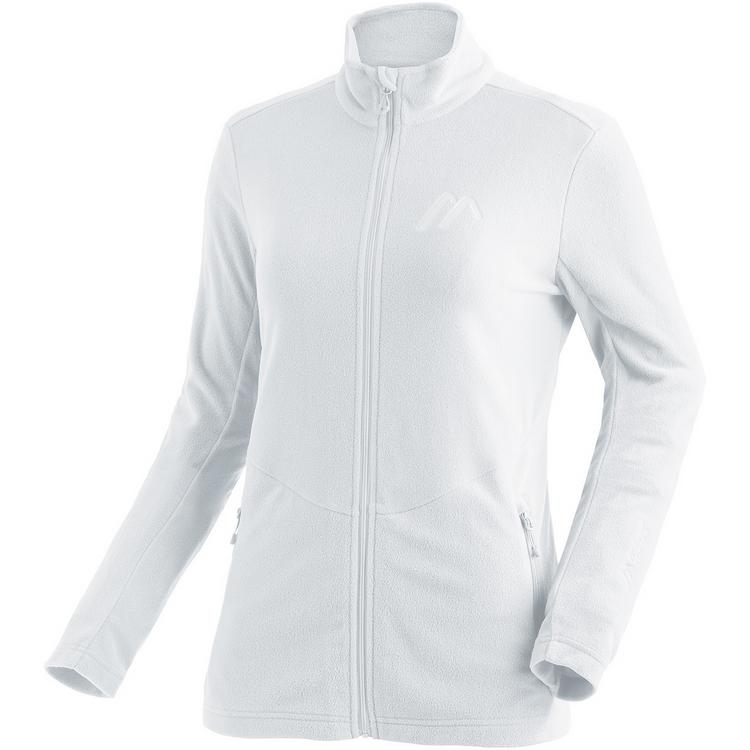 Maier Sports Maier Sports Denise Fleecejacke Damen - Wei&szlig; - 0 | SportScheck