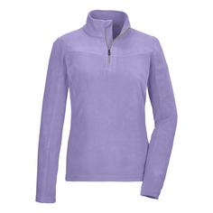 KILLTEC KSW 317 WMN FLC SHRT Langarmshirt Damen Violett3921