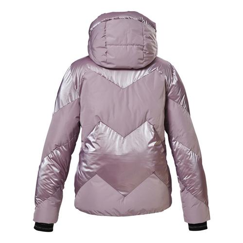 Rückansicht von KILLTEC KSW 100 WMNQLTD JCKT Skijacke Damen Violett3919