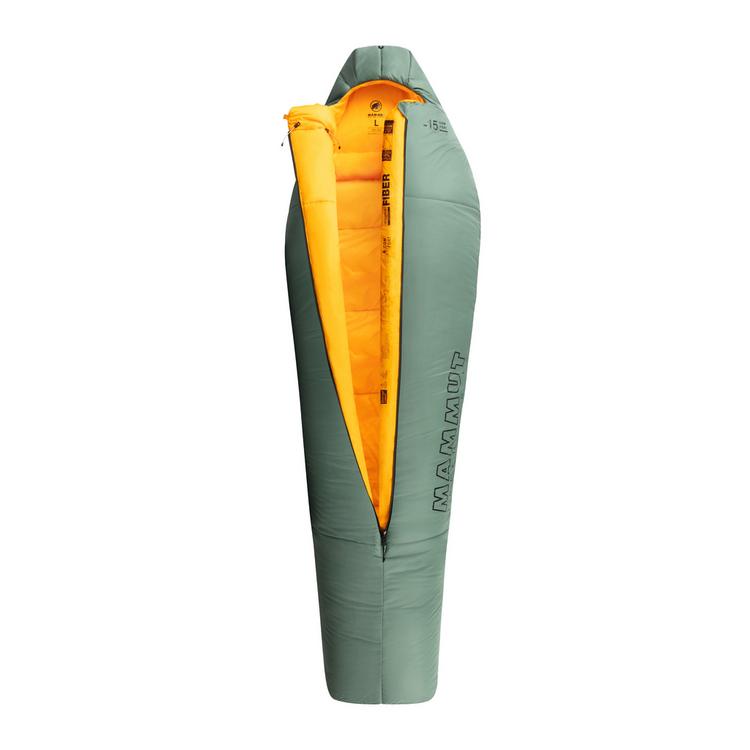 Mammut Mammut Comfort Fiber -15C Kunstfaserschlafsack Herren - deep cypress - 0 | SportScheck