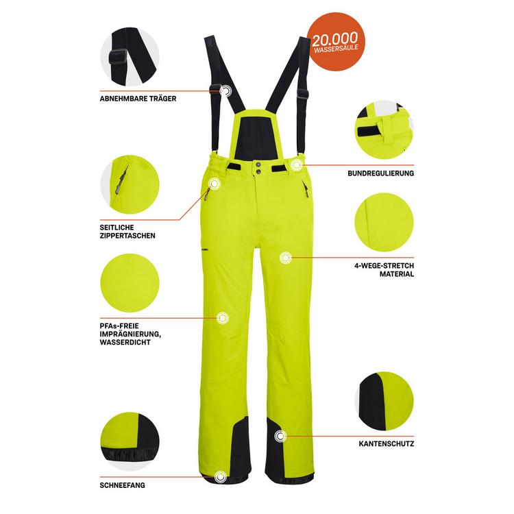 KILLTEC KILLTEC KSW 52 MNPNTS Skihose Herren - Gr&uuml;n2055 - 3 | SportScheck