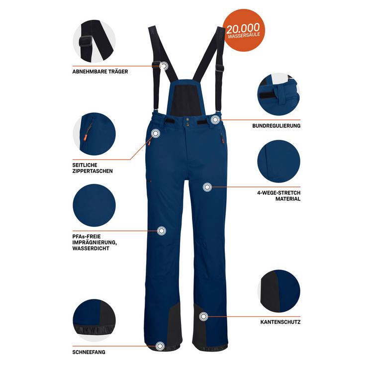 KILLTEC KILLTEC KSW 52 MNPNTS Skihose Herren - Petrol2511 - 3 | SportScheck