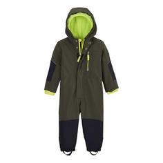 first instinct by killtec FIOW 10 MNS SFTSHLL ONPC Skihose Kinder Dunkeloliv111