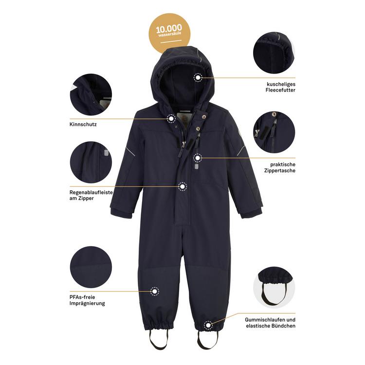 first instinct by killtec first instinct by killtec FIOW 10 MNS SFTSHLL ONPC Skihose Kinder - Blau3044 - 3 | SportScheck