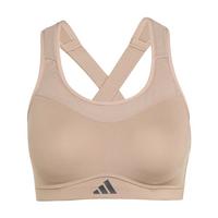 adidas TLRD Impact Training High Support BH BH Damen - Chalky Brown