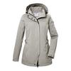 G.I.G.A. DX by killtec GS 75 Softshelljacke Damen - Steingrau