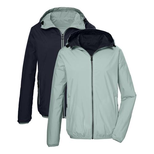Rückansicht von G.I.G.A. DX by killtec GS 66 Softshelljacke Damen Blau3031