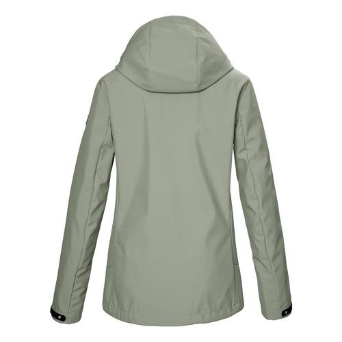 Rückansicht von KILLTEC KOS 102 Softshelljacke Damen Grün2046