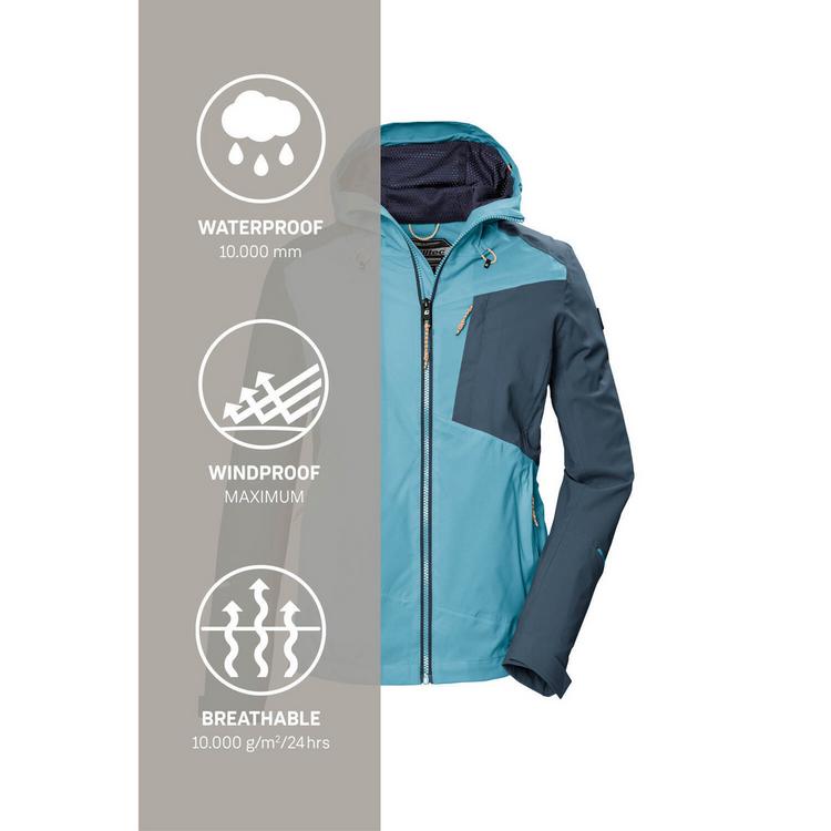 KILLTEC KILLTEC KOS 83 Softshelljacke Damen - Blau3016 - 4 | SportScheck