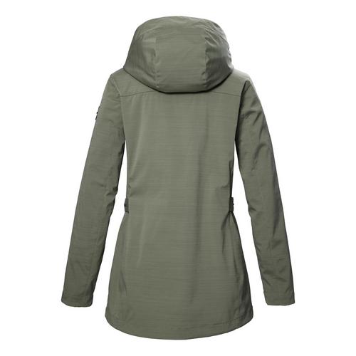 Rückansicht von G.I.G.A. DX by killtec GS 75 Softshelljacke Damen Grün207