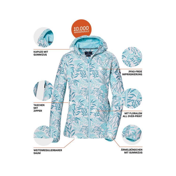 KILLTEC KILLTEC KOS 56 Softshelljacke Damen - Hellblau359 - 3 | SportScheck