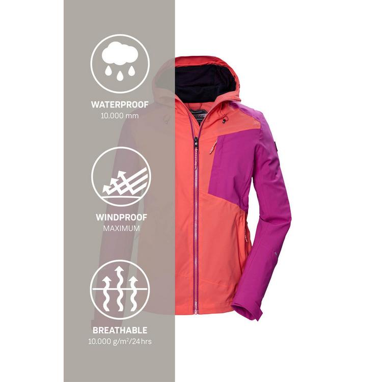 KILLTEC KILLTEC KOS 83 Softshelljacke Damen - Pink472 - 6 | SportScheck
