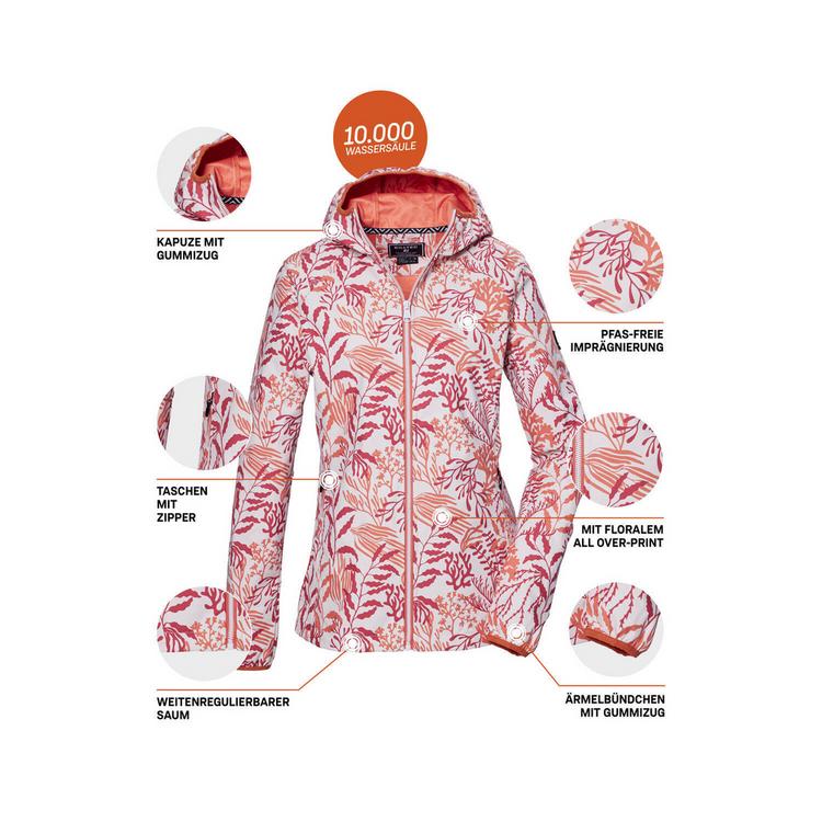 KILLTEC KILLTEC KOS 56 Softshelljacke Damen - Lachs - 3 | SportScheck