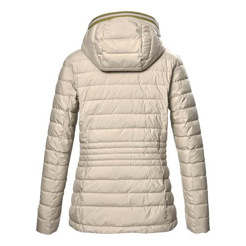 Rückansicht von G.I.G.A. DX by killtec GS 69 Softshelljacke Damen Beige8017