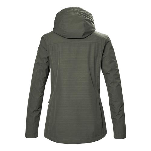 Rückansicht von KILLTEC KOS 61 Softshelljacke Damen Oliv1012