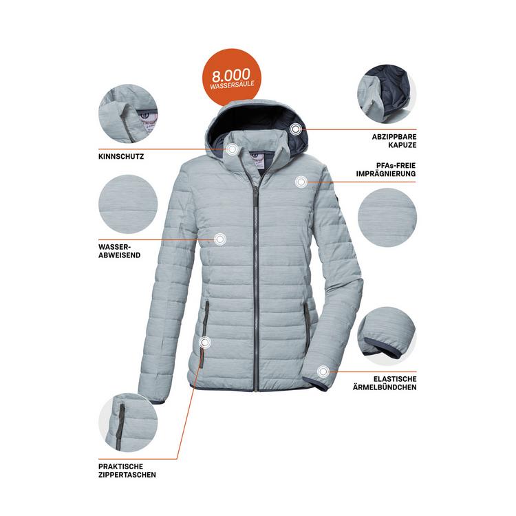 G.I.G.A. DX by killtec G.I.G.A. DX by killtec GS 63 Softshelljacke Damen - Blau3017 - 3 | SportScheck