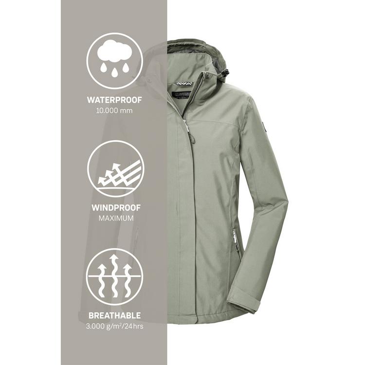 KILLTEC KILLTEC KOS 26 Softshelljacke Damen - Gr&uuml;n2046 - 4 | SportScheck