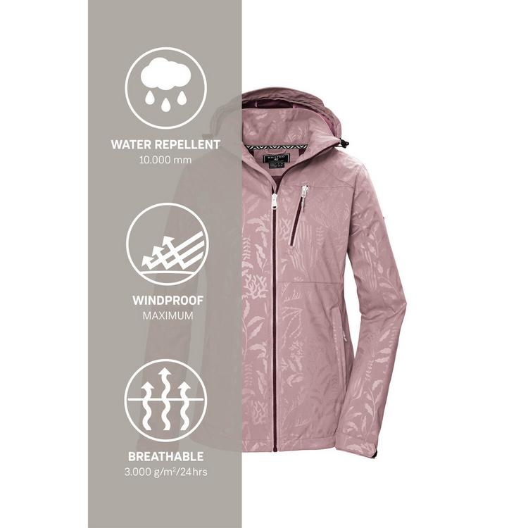 KILLTEC KILLTEC KOS 122 Softshelljacke Damen - Violett3930 - 7 | SportScheck