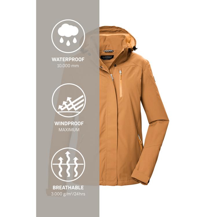 KILLTEC KILLTEC KOS 28 Softshelljacke Damen - Orange5036 - 4 | SportScheck