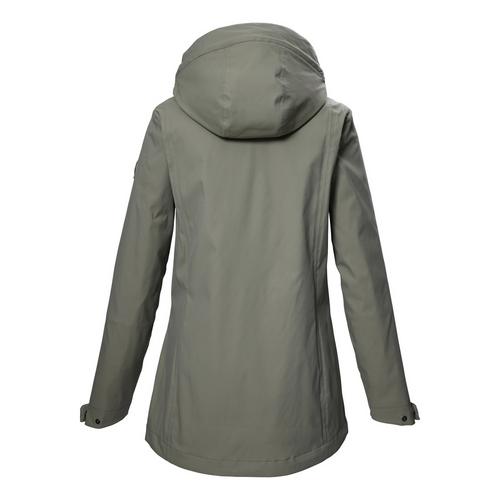Rückansicht von G.I.G.A. DX by killtec GS 53 Softshelljacke Damen Oliv1012