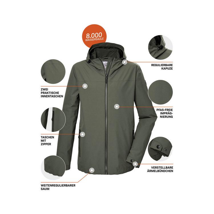 G.I.G.A. DX by killtec G.I.G.A. DX by killtec GS 80 Funktionsjacke Herren - Gr&uuml;n207 - 3 | SportScheck