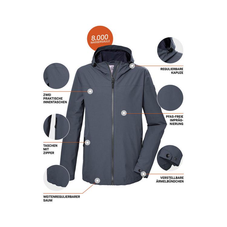 G.I.G.A. DX by killtec G.I.G.A. DX by killtec GS 80 Funktionsjacke Herren - Blau3017 - 3 | SportScheck