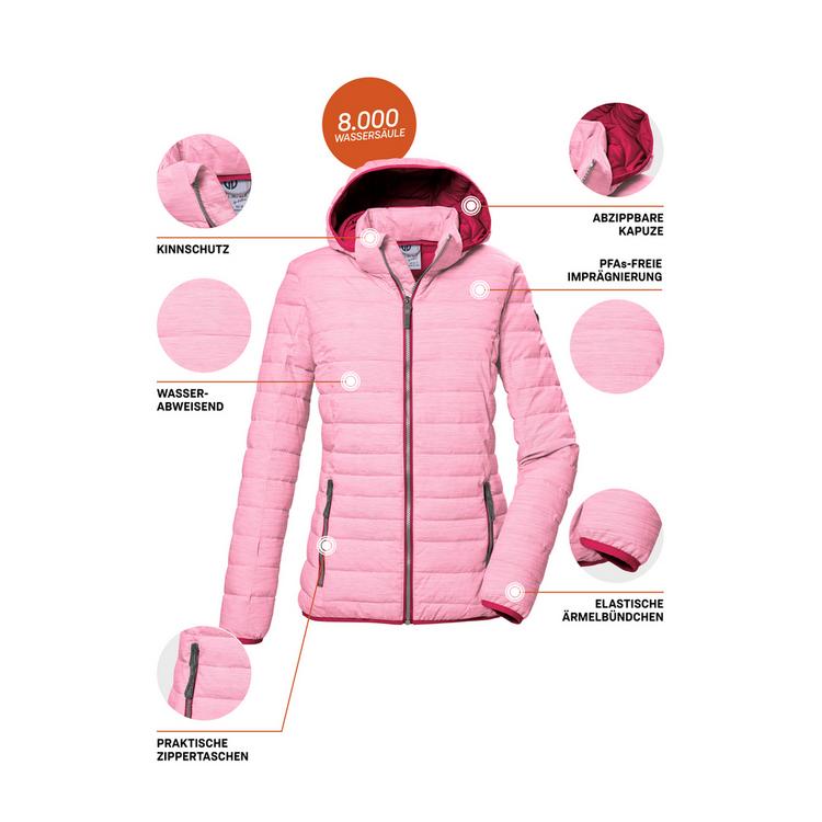 G.I.G.A. DX by killtec G.I.G.A. DX by killtec GS 63 Softshelljacke Damen - Pink4713 - 3 | SportScheck