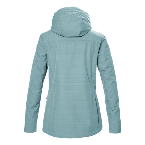 Rückansicht von KILLTEC KOS 61 Softshelljacke Damen Hellblau358